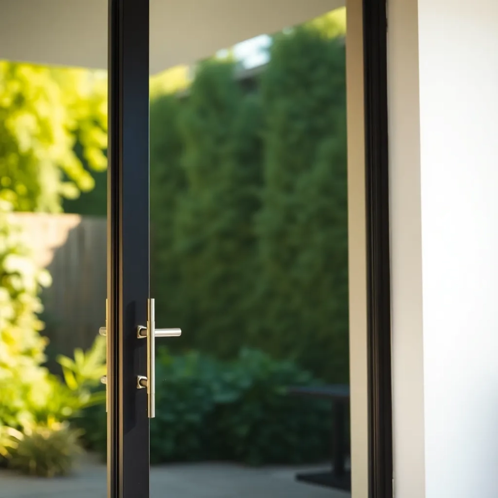 Drzwi zewnętrzne szklane do domu