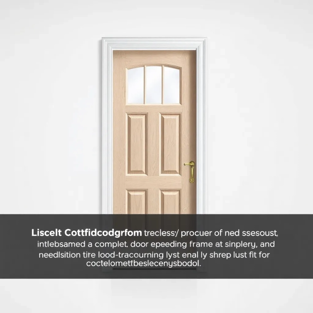 drzwi zewnętrzne z ościeżnicą