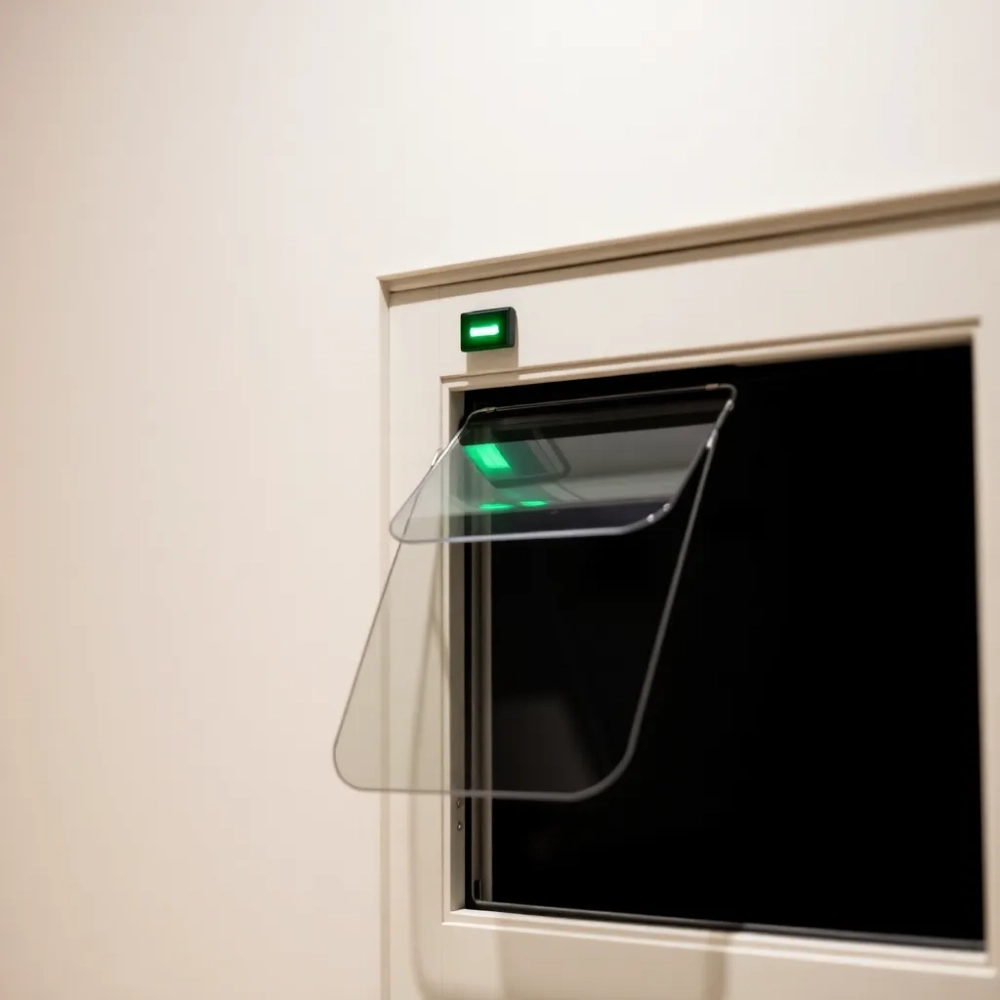 Drzwiczki dla psa z chipem