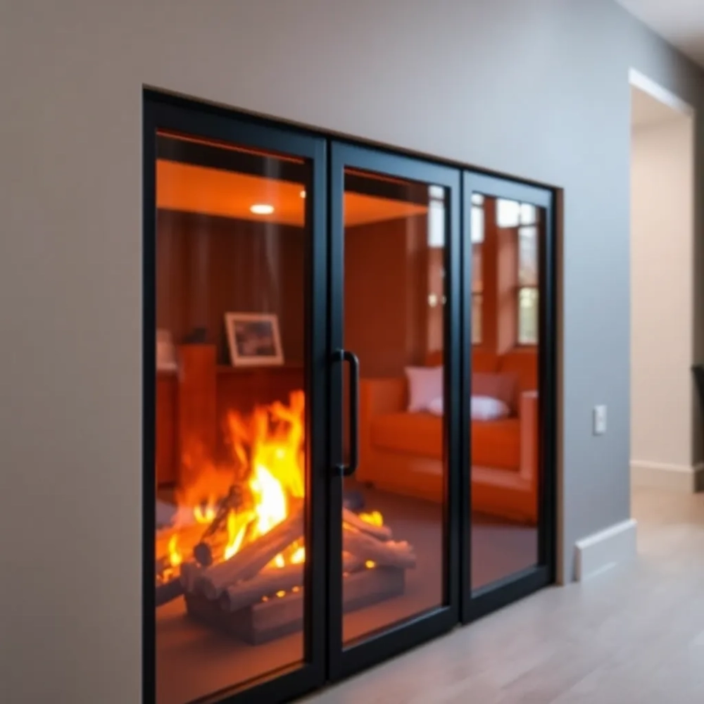 Drzwiczki do kominka na wymiar