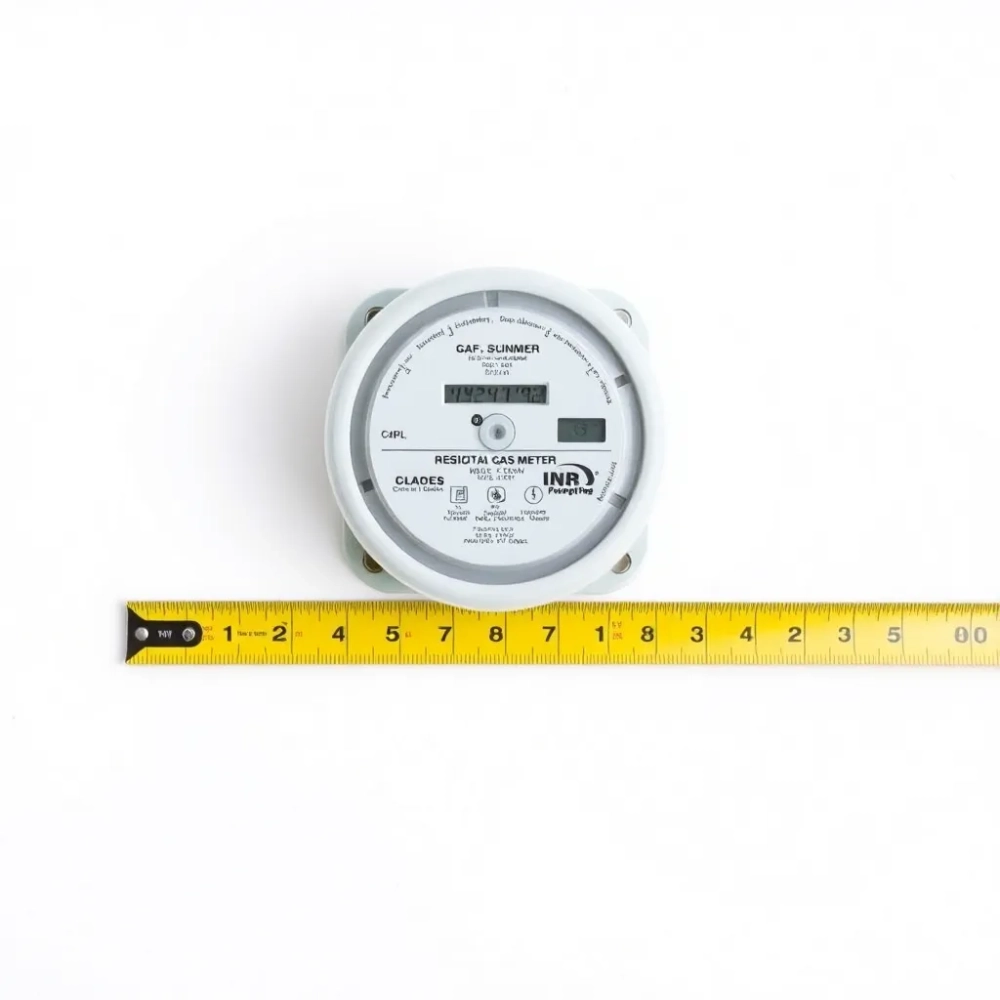 Gazomierz mieszkaniowy wymiary