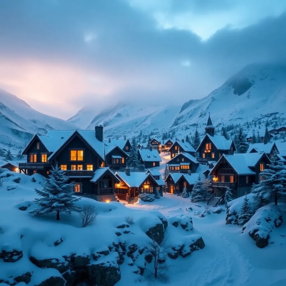 Gdzie mieszka Mikołaj biegun północny