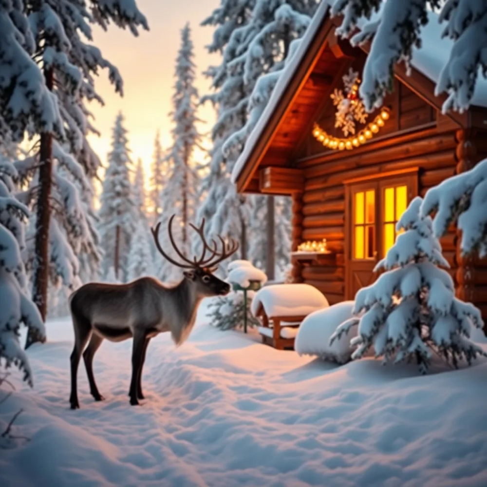 Gdzie mieszka Mikołaj Laponia