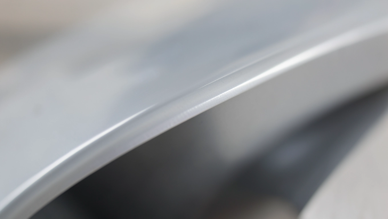 Gładka powierzchnia po zimnym gięciu