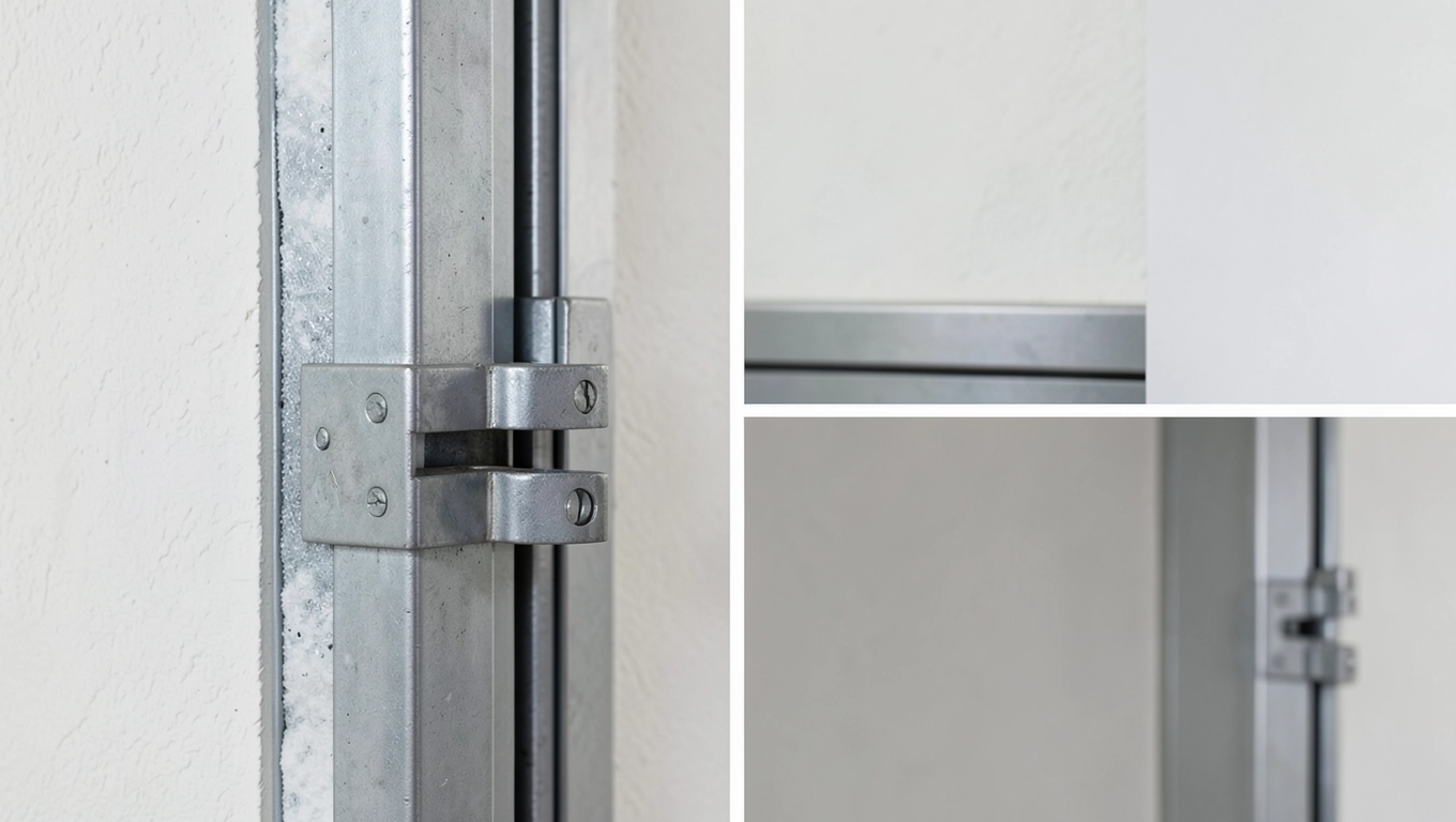 Grubość i izolacja termiczna drzwi stalowych