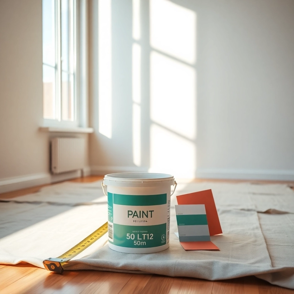 ile litrów farby na mieszkanie 50m2
