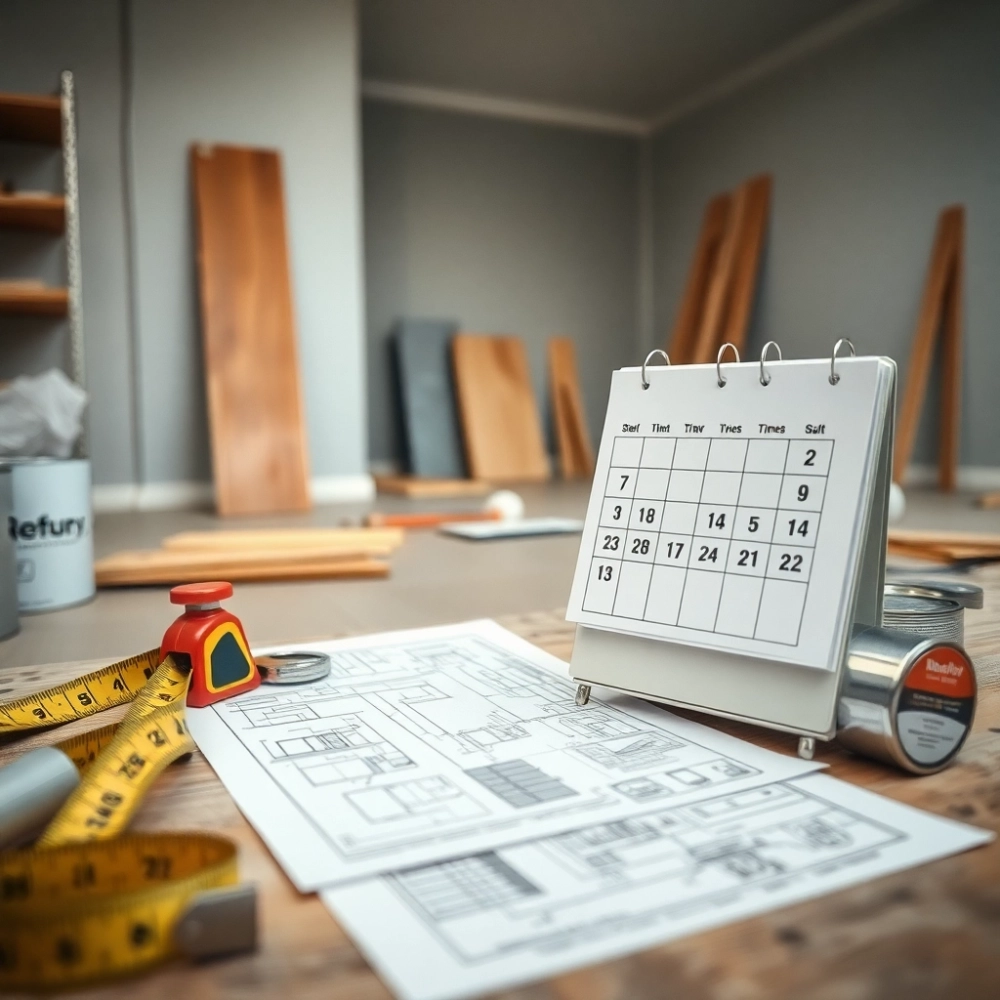 ile trwa remont mieszkania 60m2