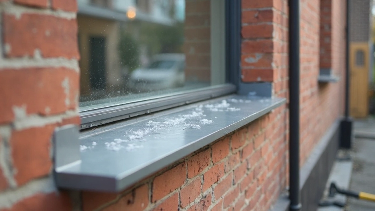 ile za montaż parapetów zewnętrznych