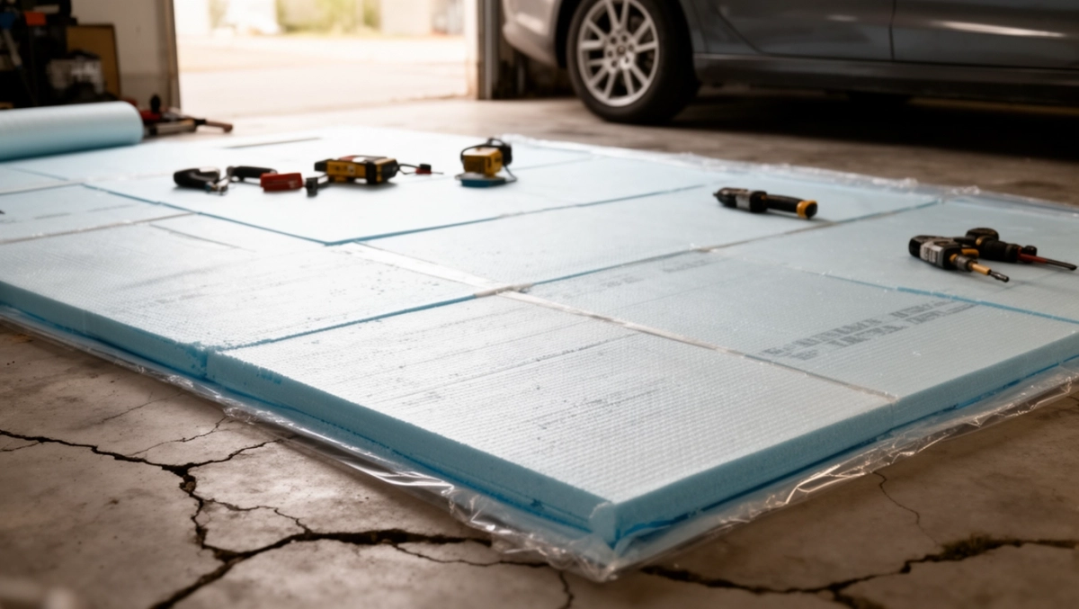 Izolacja posadzki w garażu