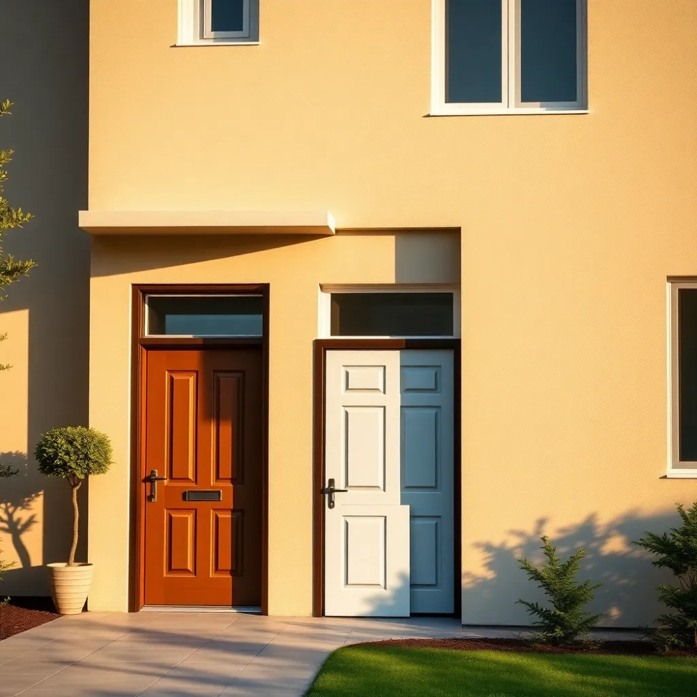 Jak dobrać kolor drzwi zewnętrznych