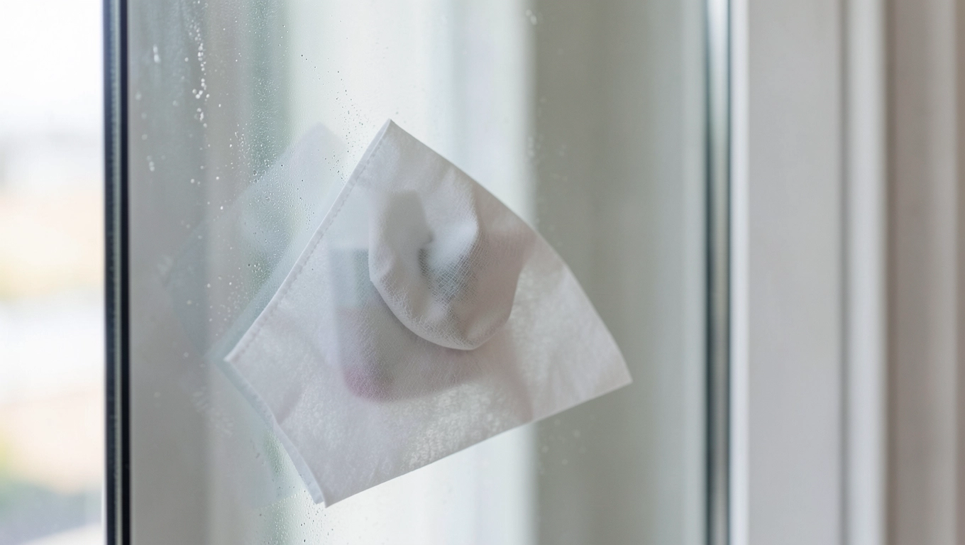 Jak nakleić okleinę na drzwi szklane