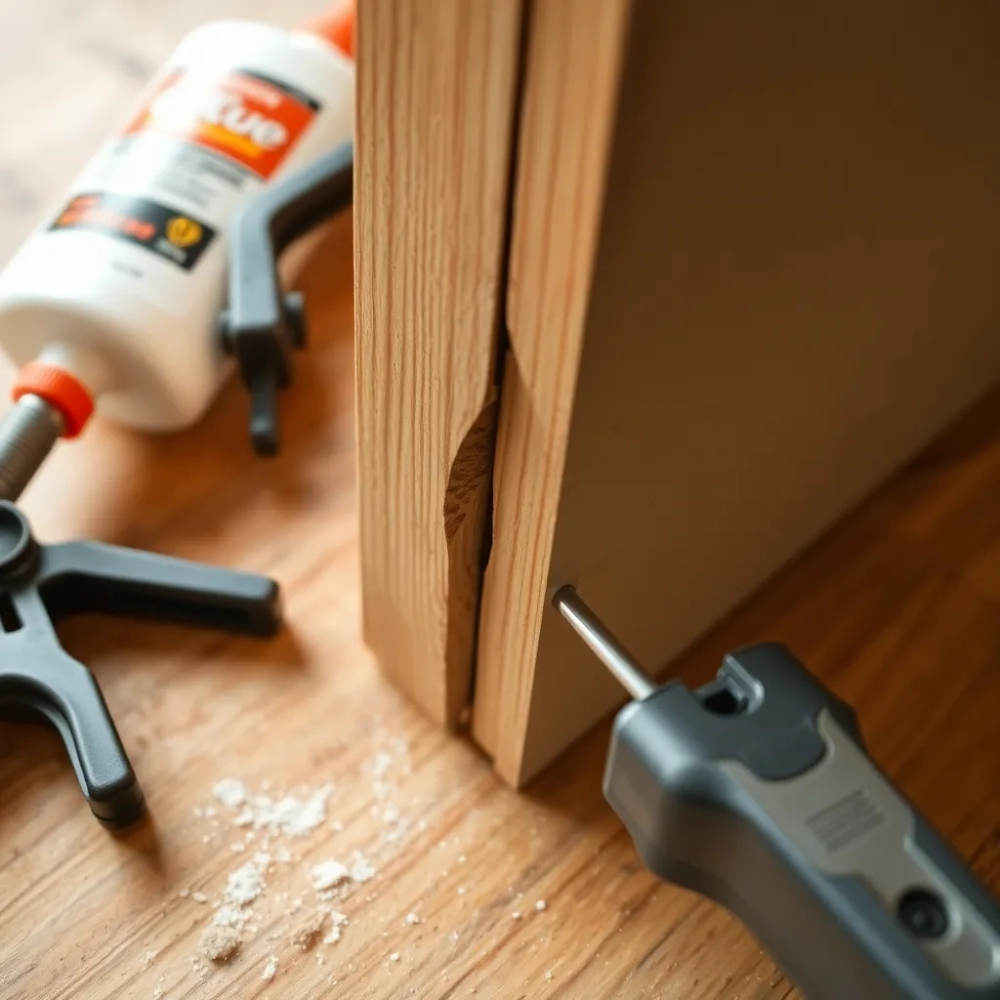 Jak naprawić rozklejone drzwi