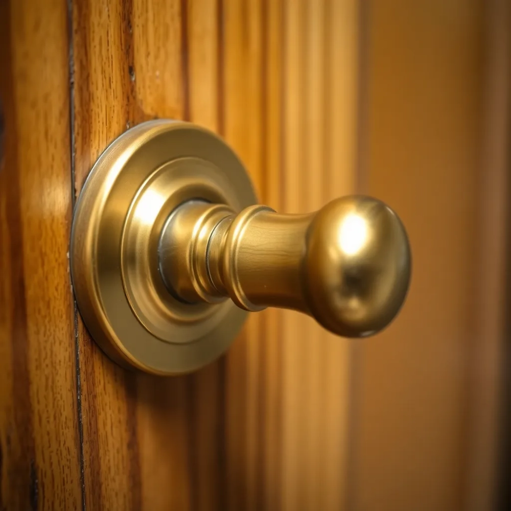 Jak obrócić klamkę w drzwiach