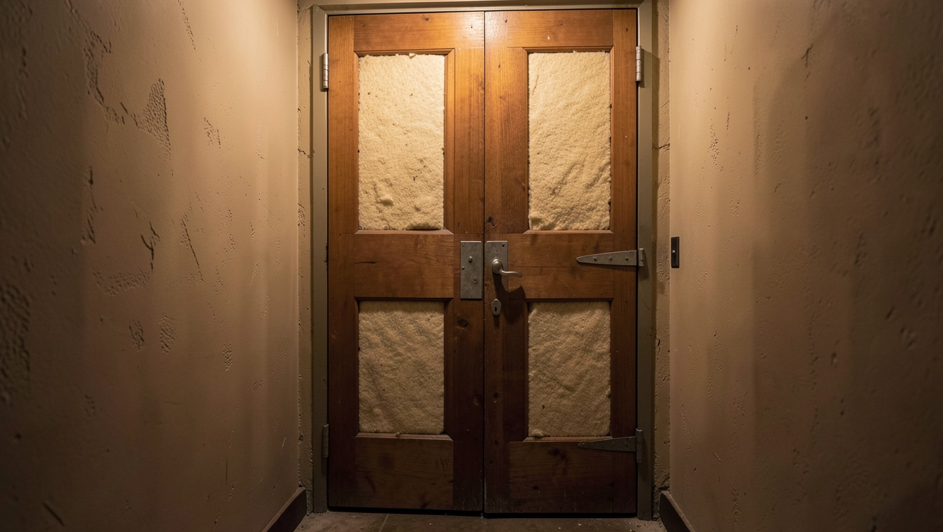 jak ocieplić drzwi do piwnicy