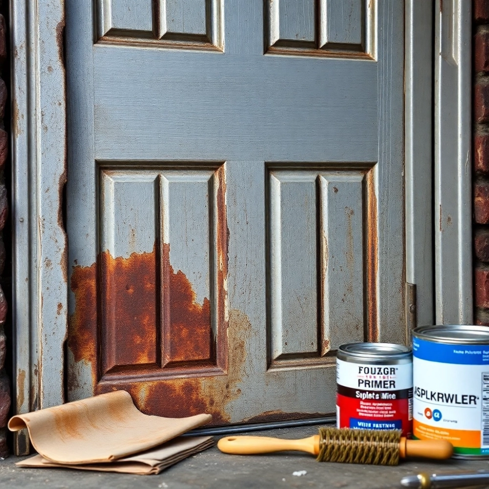 Jak Odnowić Drzwi Zewnętrzne Metalowe Youtube