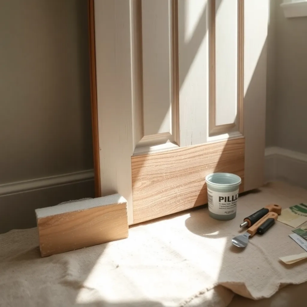 Jak odnowić stare drzwi łazienkowe