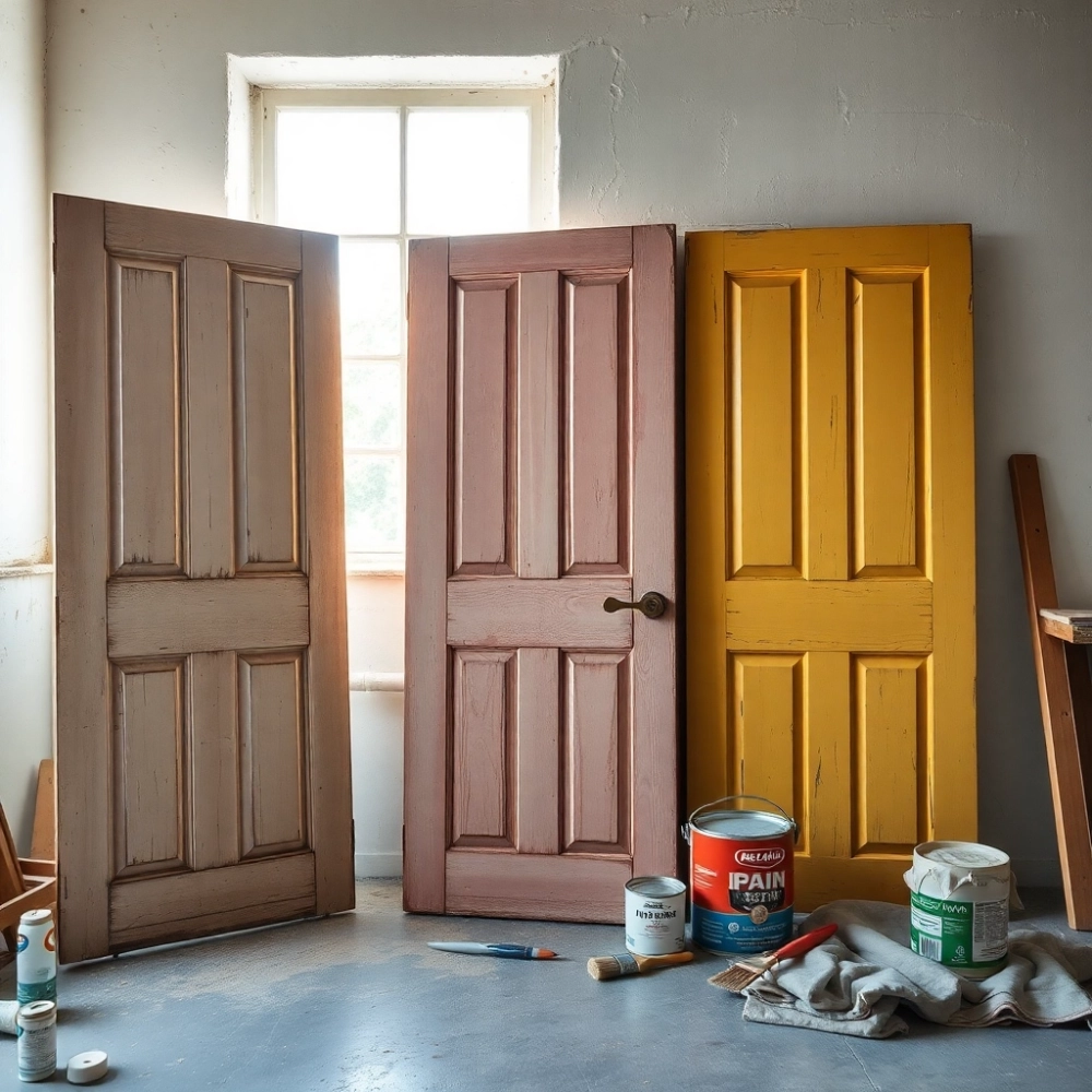 Jak odnowić stare drzwi wewnętrzne