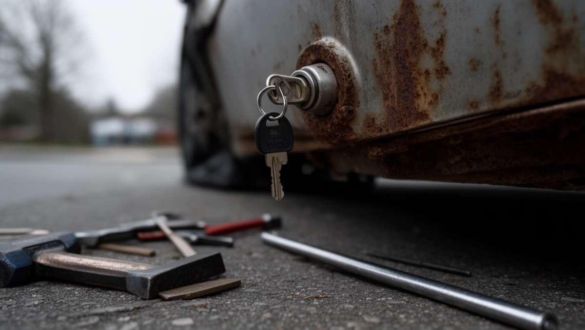 jak otworzyć drzwi w samochodzie z zepsutym zamkiem