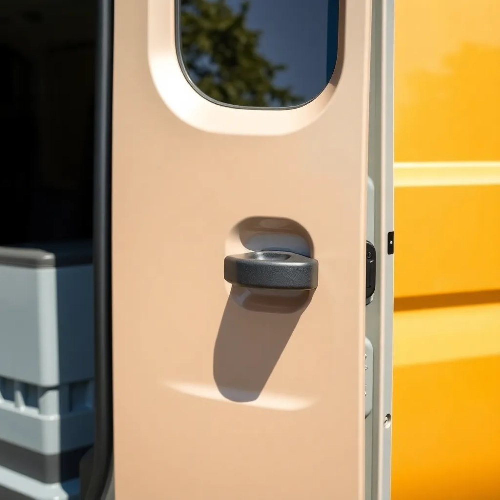 Jak otworzyć tylne drzwi Crafter