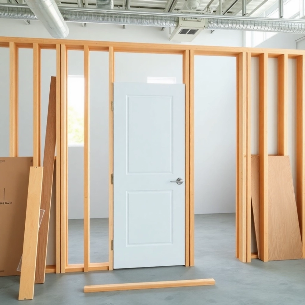 Jak Postawić Ściankę Działową Z Drzwiami