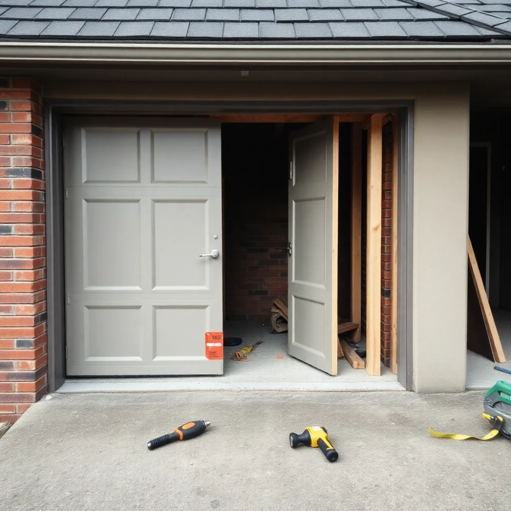 Jak poszerzyć drzwi garażowe