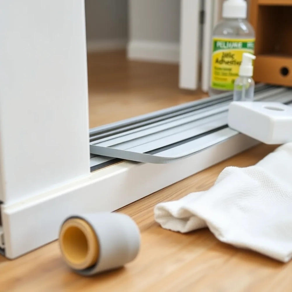 Jak przykleić uszczelkę do drzwi balkonowych