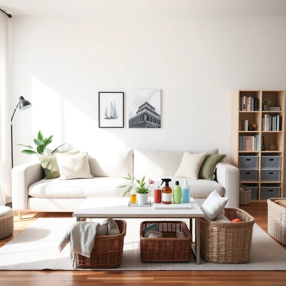 Jak szybko posprzątać mieszkanie