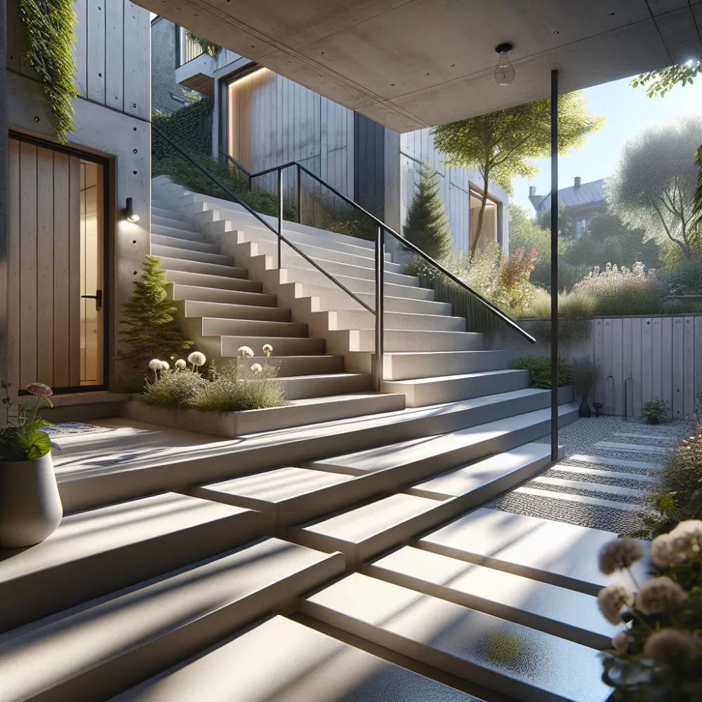 Jak Tanio Wykończyć Schody Betonowe Zewnętrzne