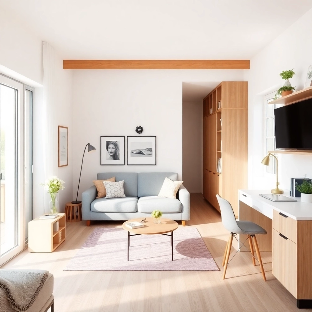 Jak urządzić małe mieszkanie 38 m