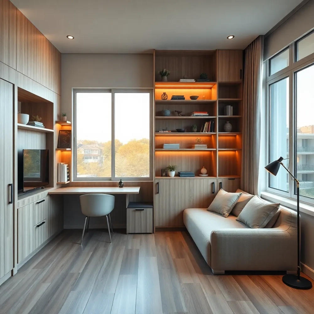 Jak urządzić mieszkanie 20 m2