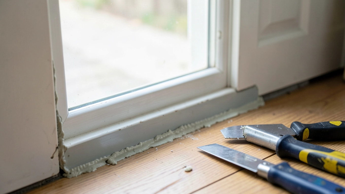 jak uszczelnić próg drzwi wejściowych