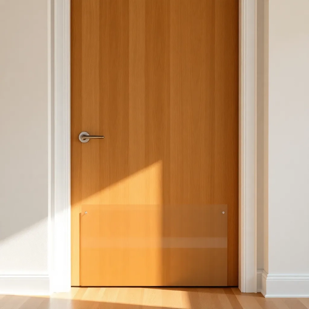 Jak zabezpieczyć drzwi przed drapaniem kota