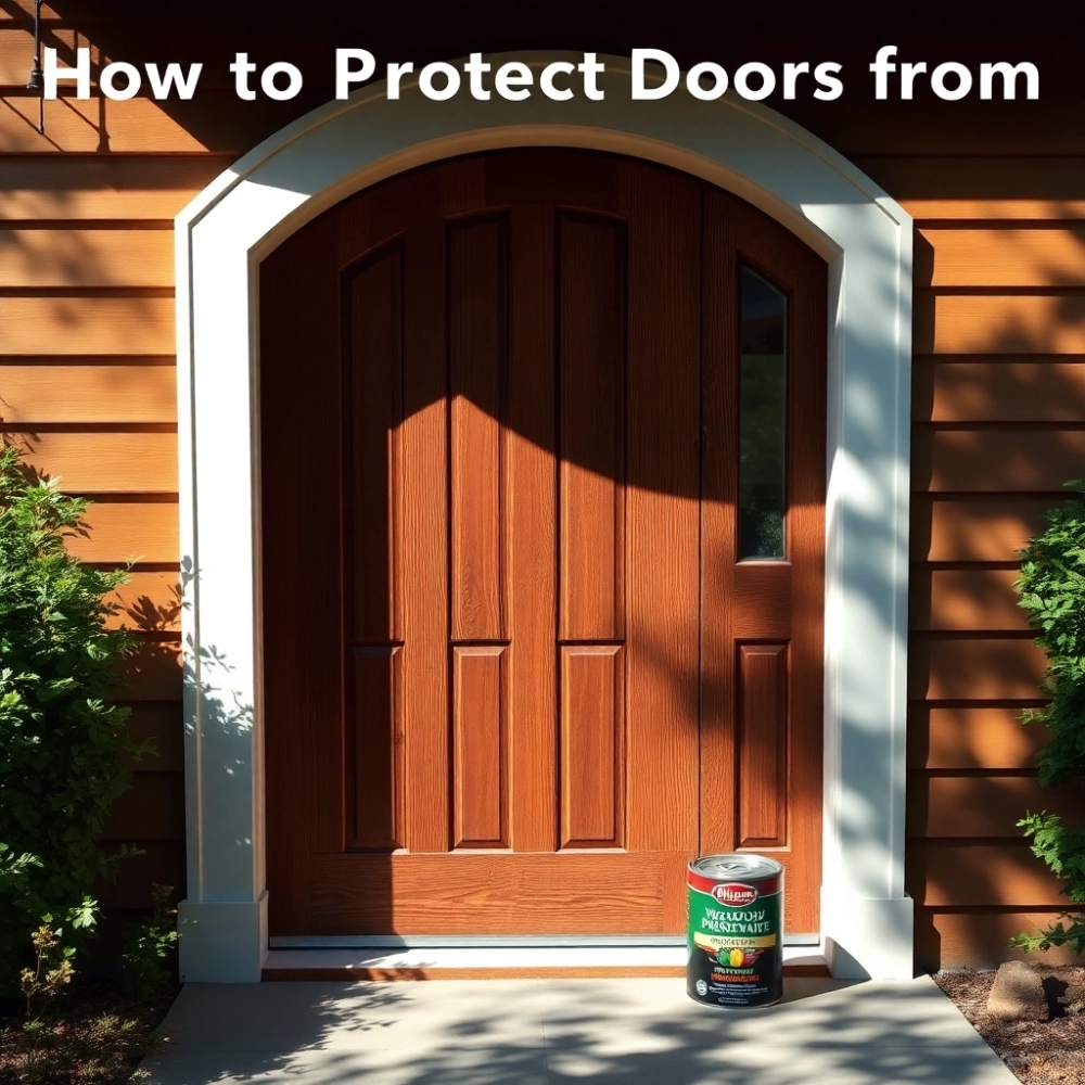 Jak zabezpieczyć drzwi przed słońcem