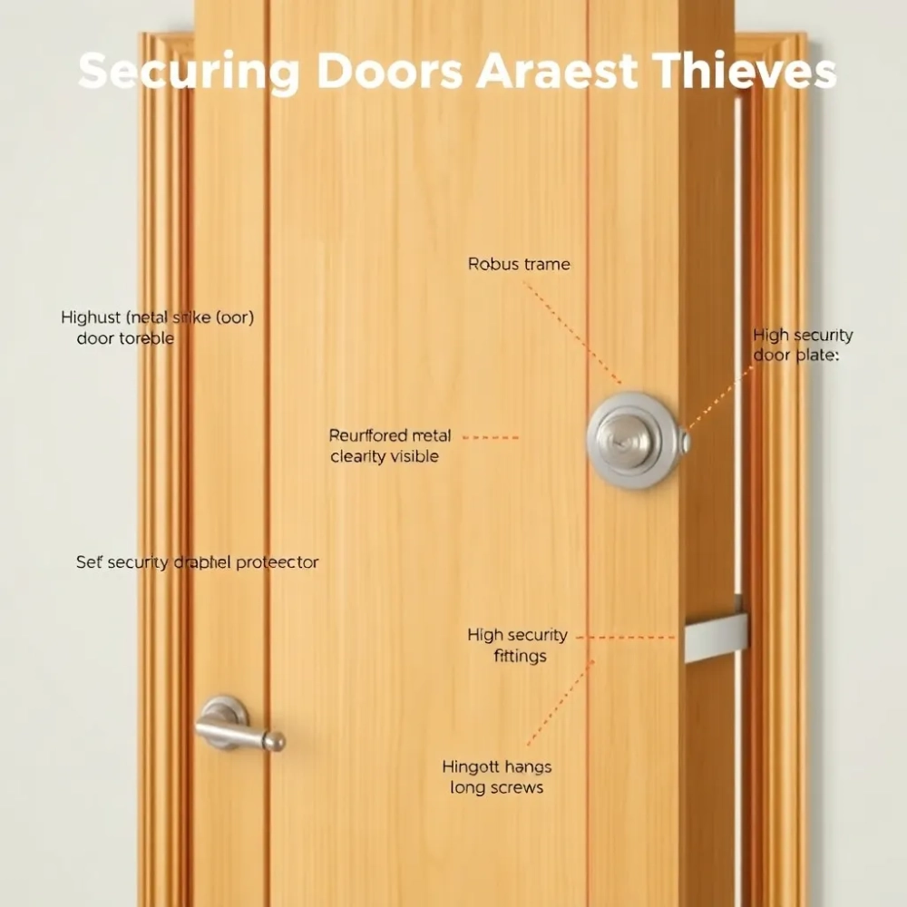 Jak zabezpieczyć drzwi przed złodziejem