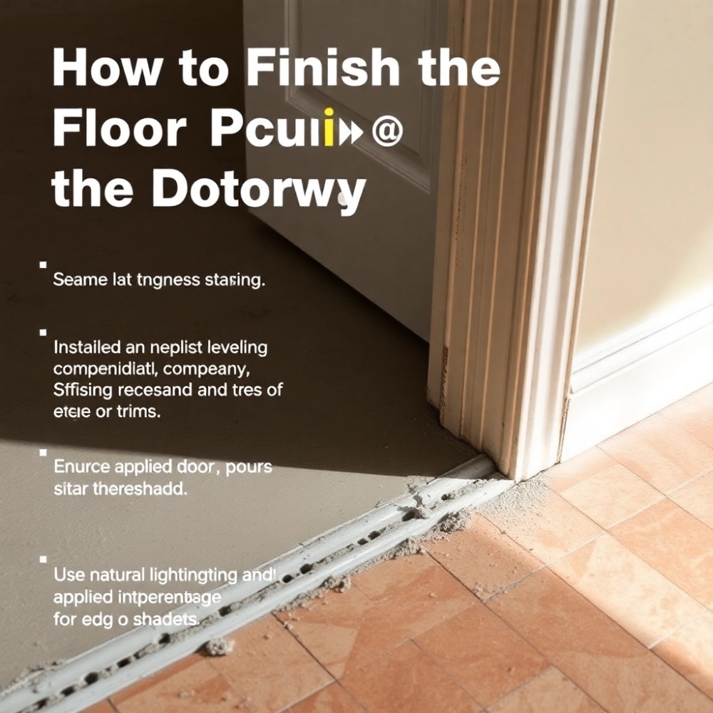 Jak Zakończyć Wylewkę Przy Drzwiach