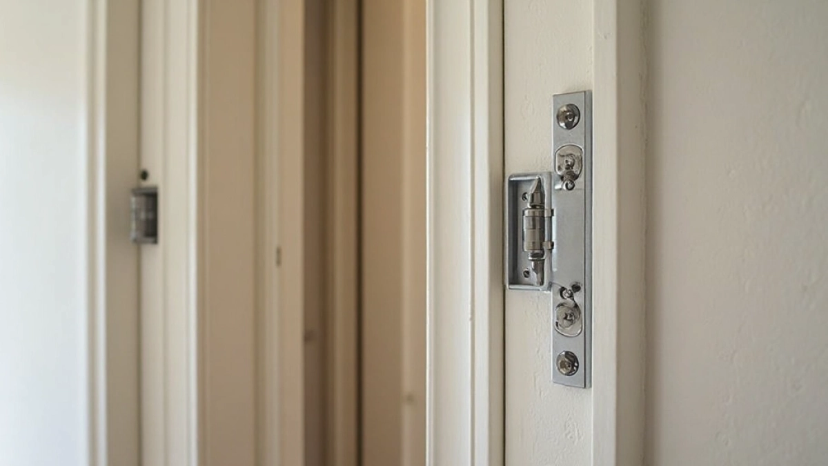 jak zamontować drzwi harmonijkowe bez ościeżnicy