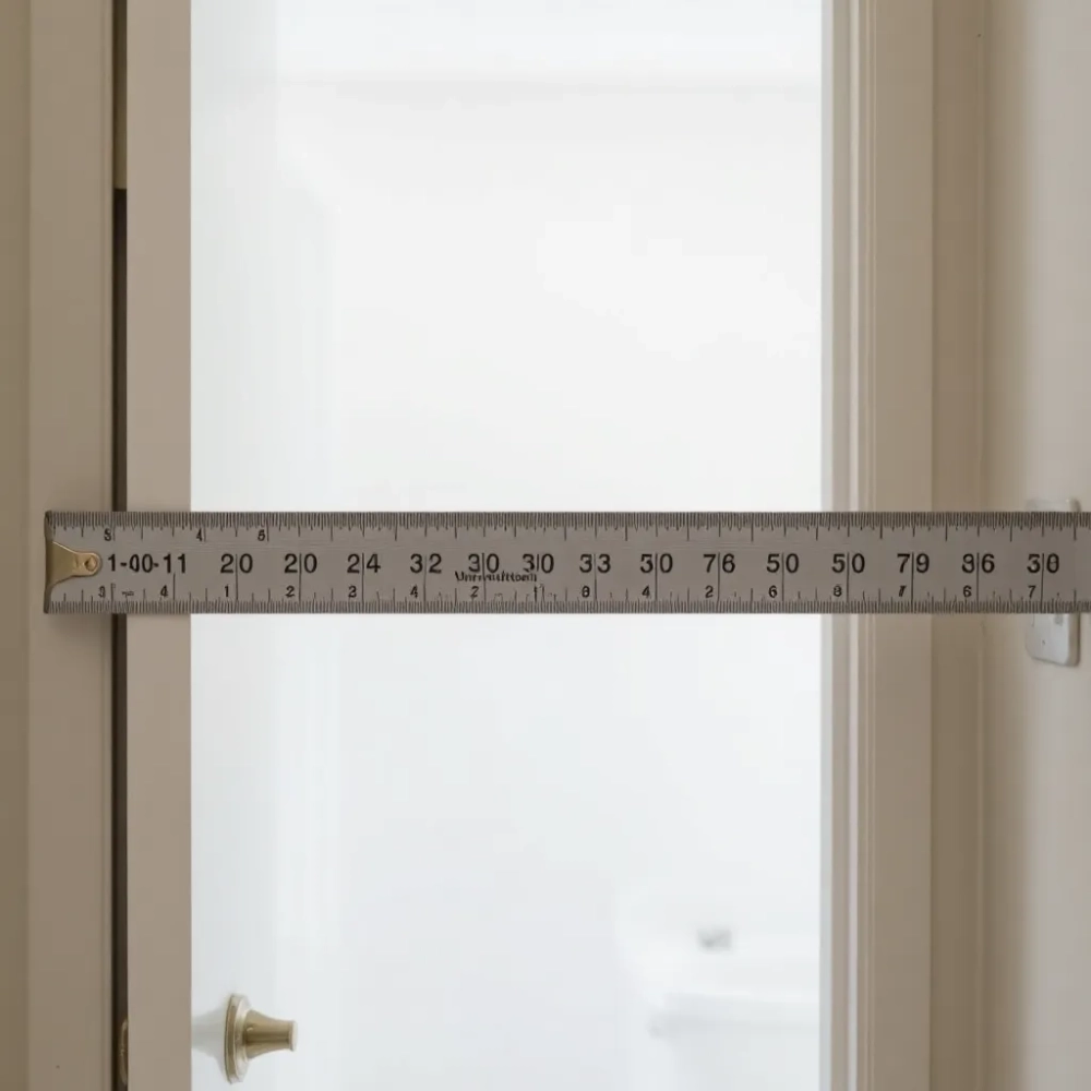 Jak zmierzyć drzwi łazienkowe