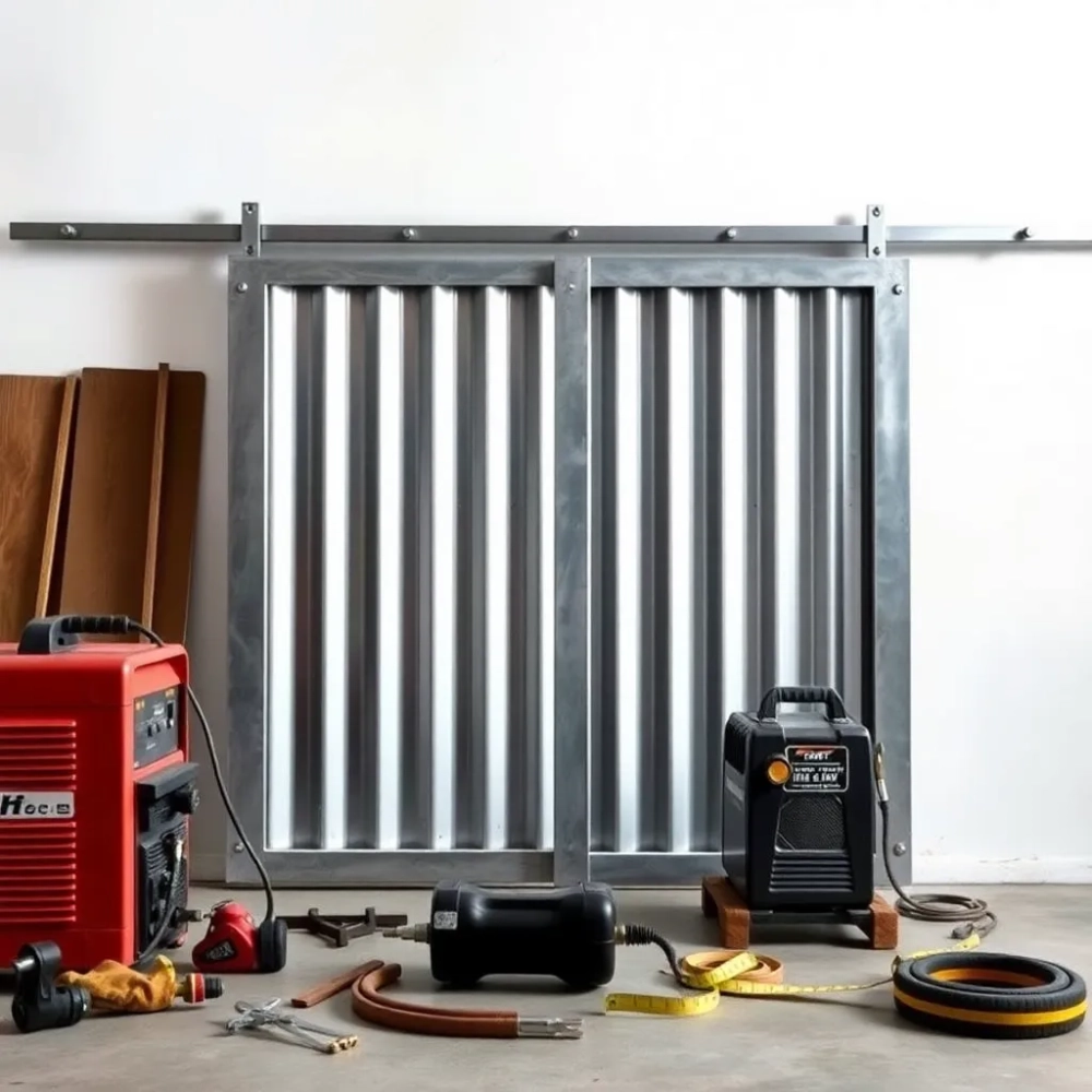 Jak zrobić drzwi metalowe do stodoły