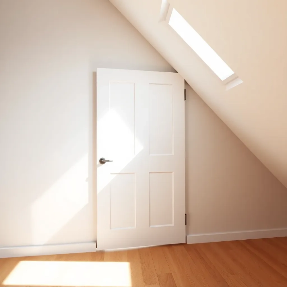 Jak zrobić drzwi pod skosem