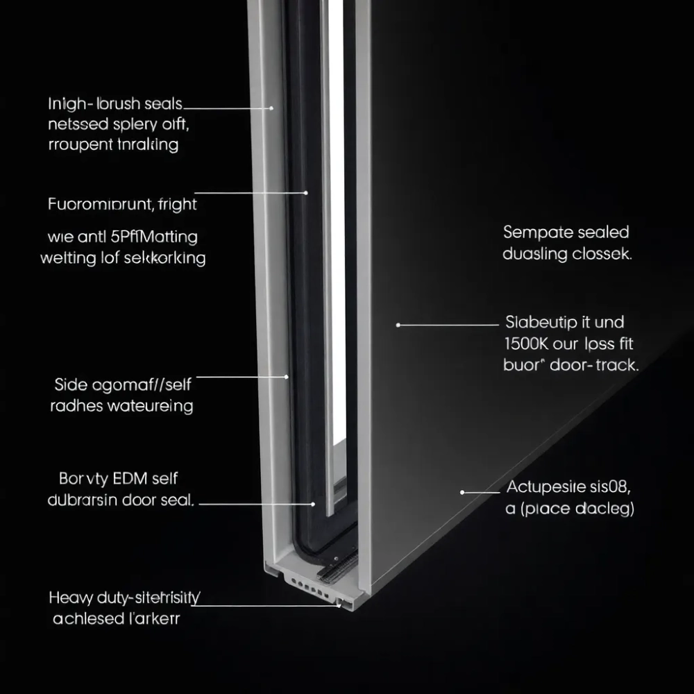 Jak zrobić szczelne drzwi przesuwne