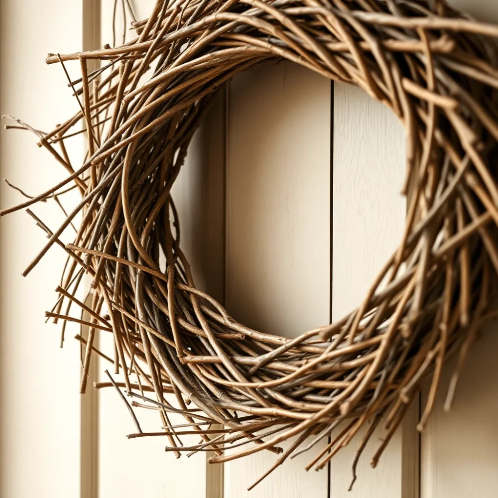 Jak zrobić wianek na drzwi z gałązek