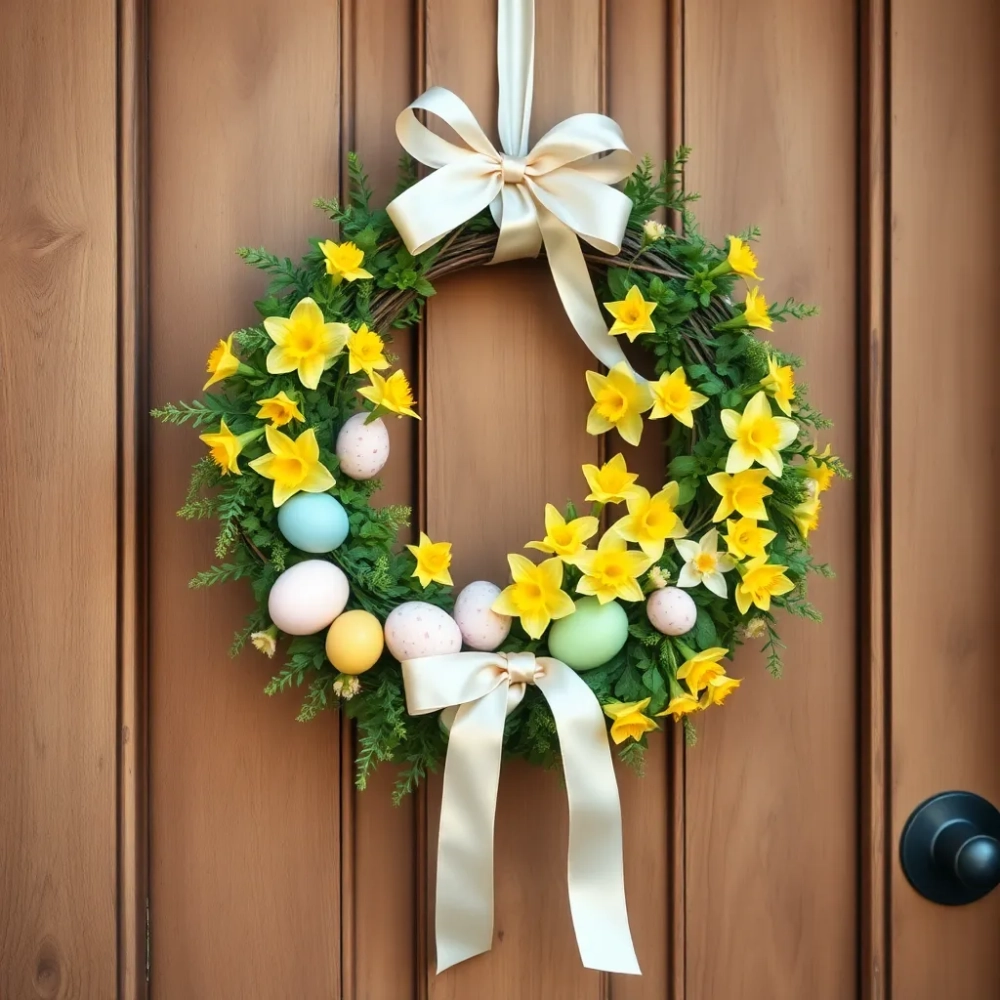 Jak zrobić wianek wielkanocny na drzwi