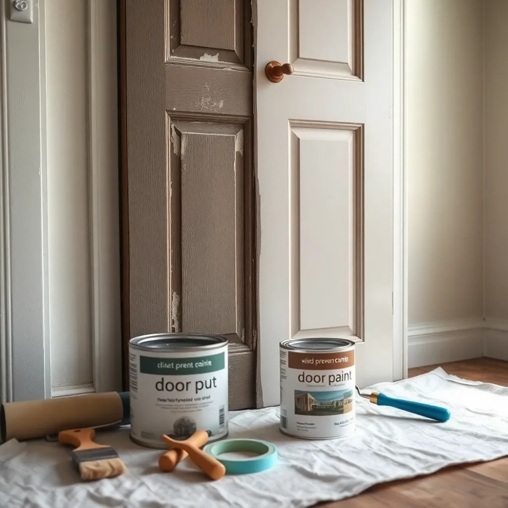 Jaka farba do drzwi z okleiny