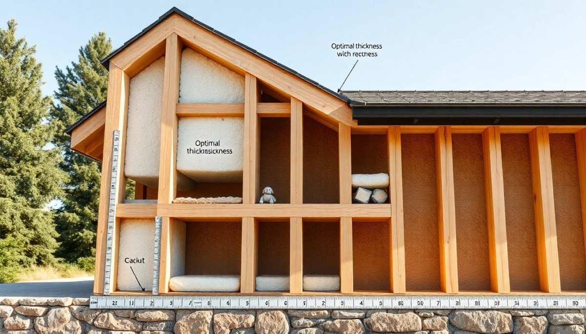 Jaka grubość ściany w domu szkieletowym