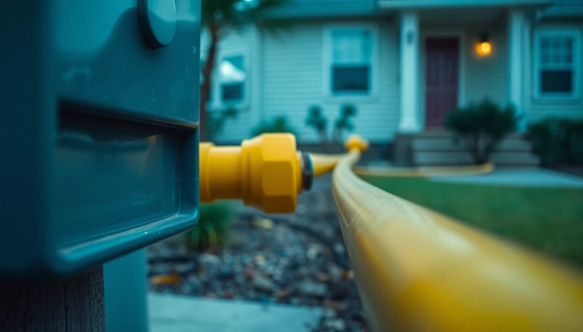 Jaka rura do gazu od skrzynki do domu