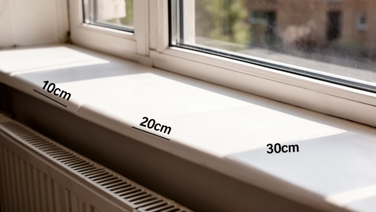 Jaka szerokość parapetu wewnętrznego