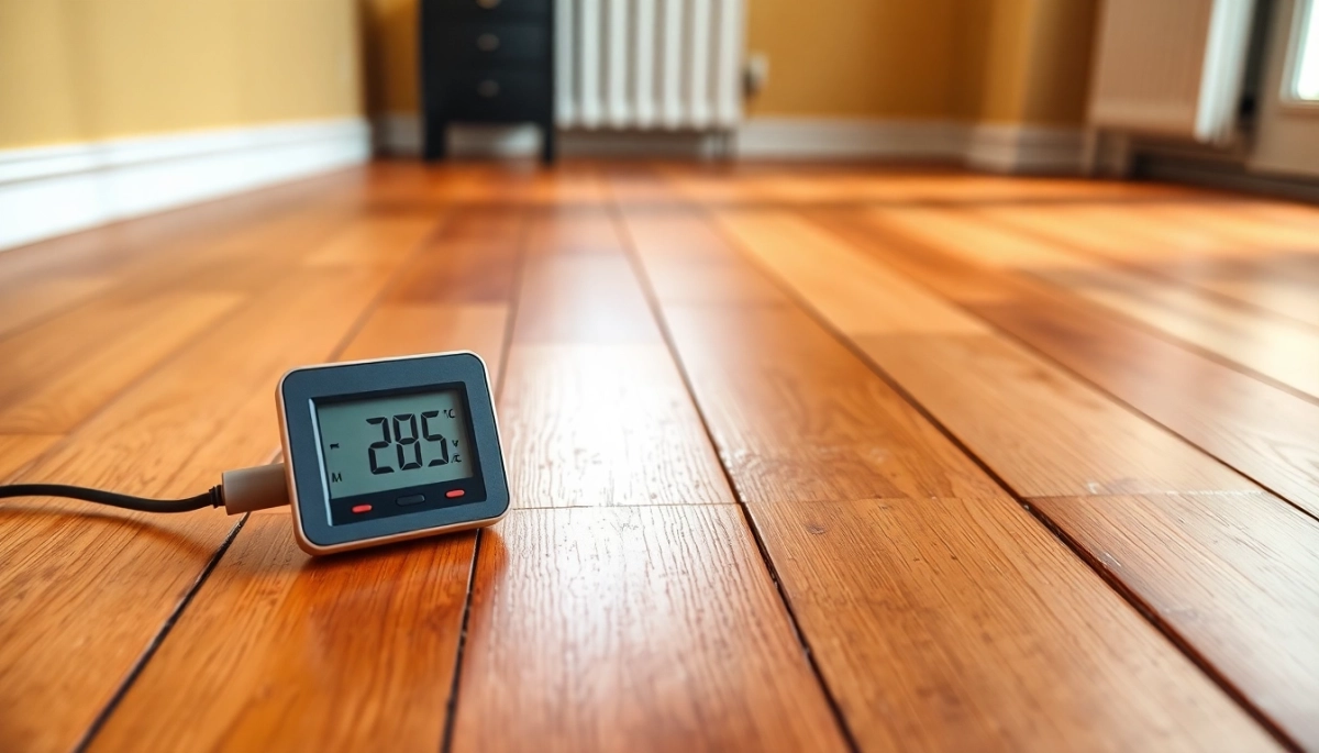 Jaka temperatura w domu przy ogrzewaniu podłogowym