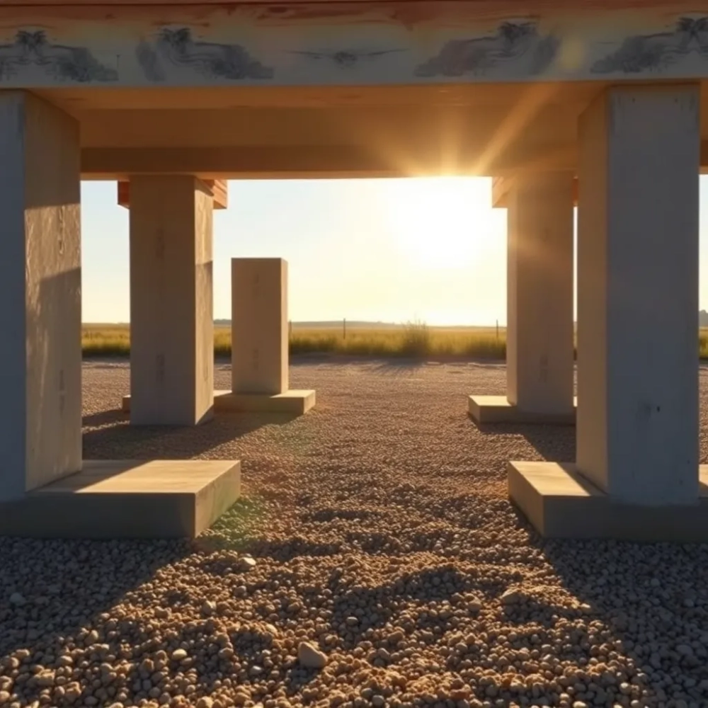 Jaki fundament pod domek letniskowy drewniany 35m2