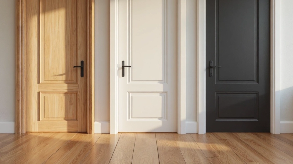 jaki kolor drzwi do drewnianej podłogi