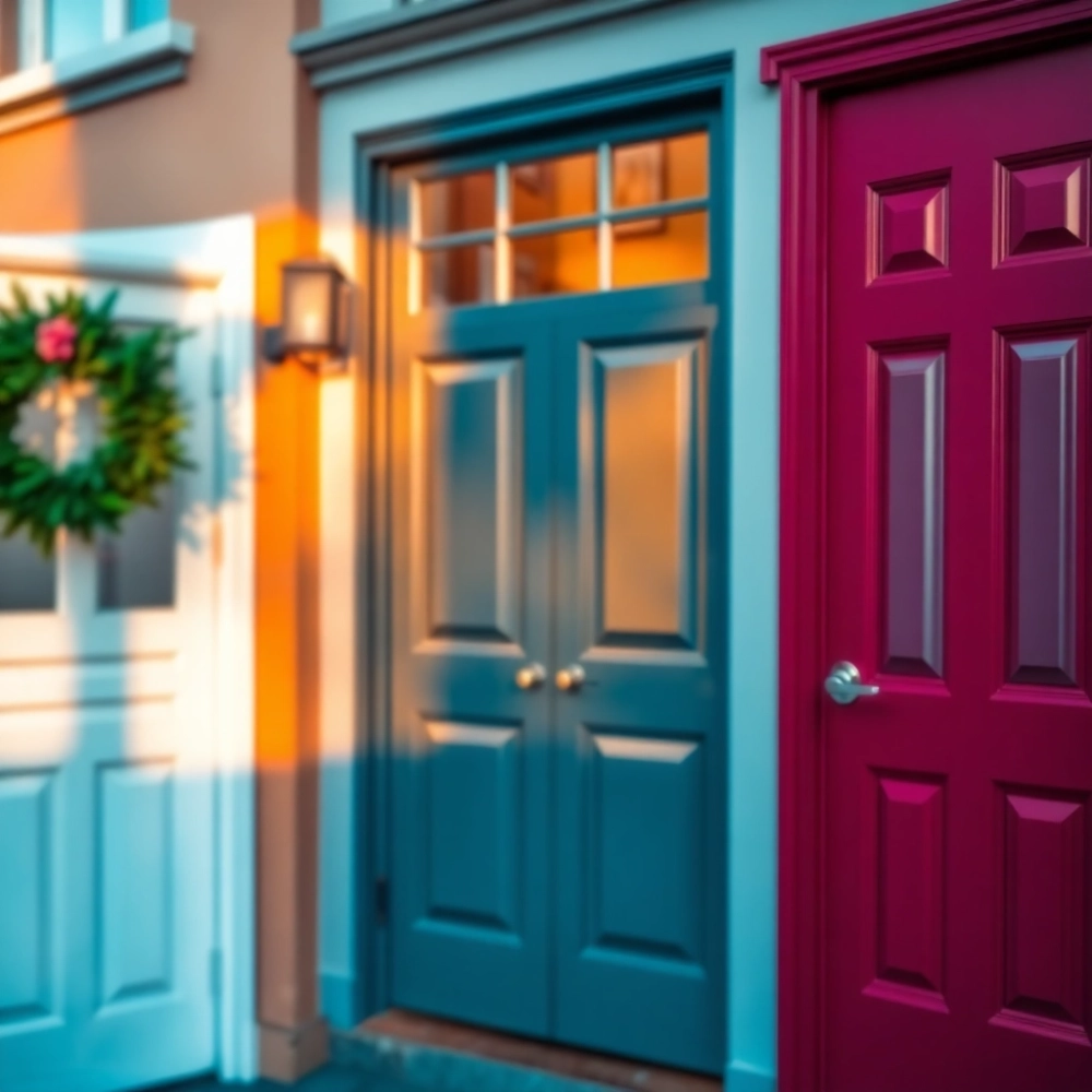 Jaki kolor drzwi wejściowych do mieszkania